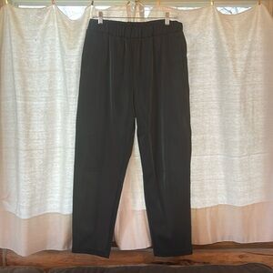 Good Condition. Dark green faux leather pants.